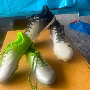 Under Armour size 9.5 athletic shoes and DSG athletic shoes size 1
